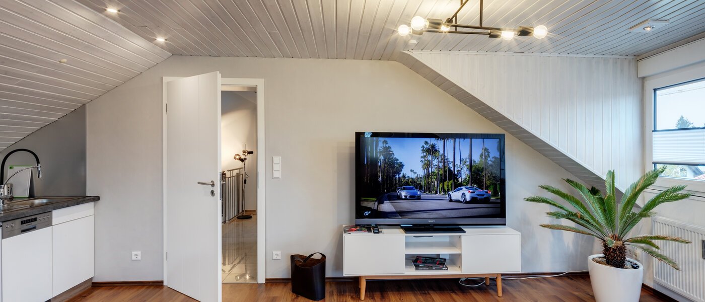 мансардная квартира München Lerchenau 04 жилое пространство 11948