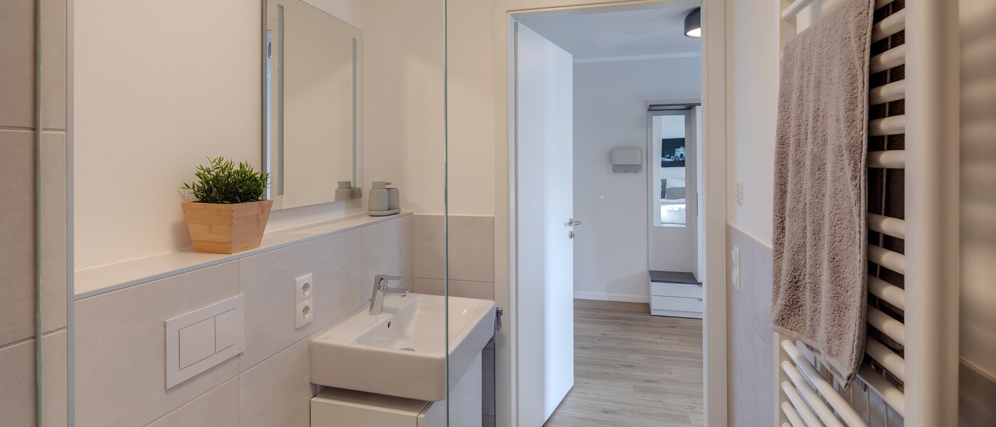 квартира München Milbertshofen 02 ванная комната 11965