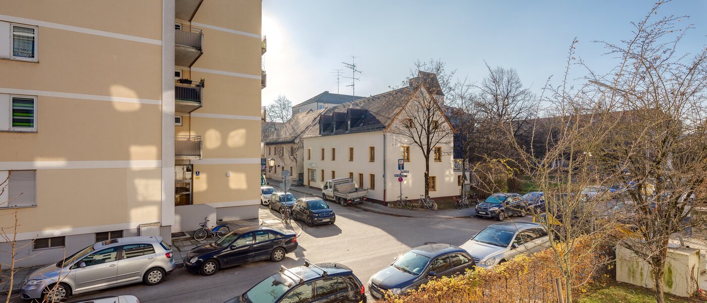 квартира München Milbertshofen 01 вид из окна 11965