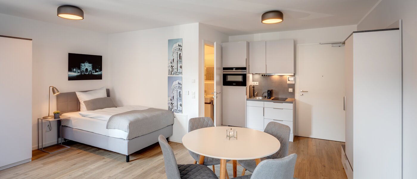 квартира München Milbertshofen 01 жилое пространство 11965