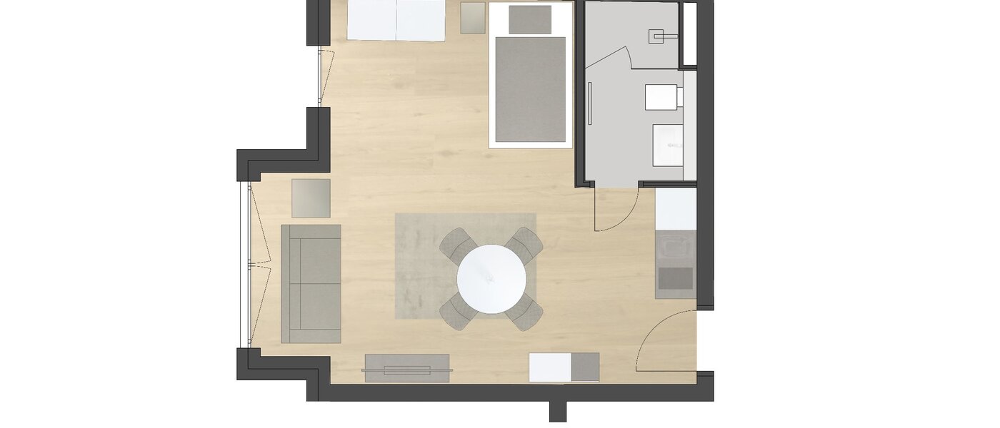 квартира München Milbertshofen 01 план этажа 11965