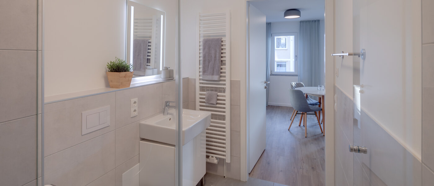 квартира München Milbertshofen 02 ванная комната 11972