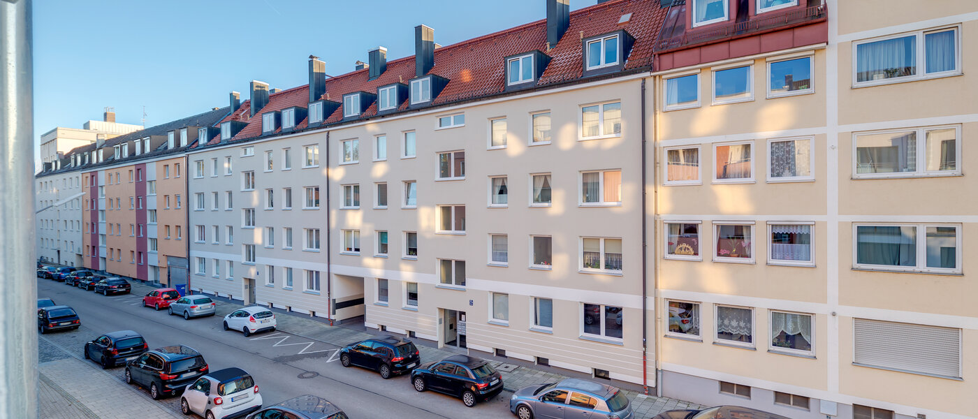 квартира München Milbertshofen 01 вид из окна 11972