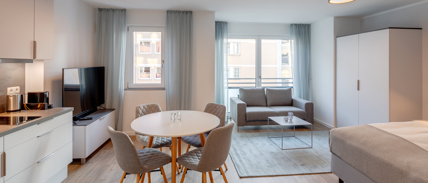 квартира München Milbertshofen 01 жилое пространство 11972