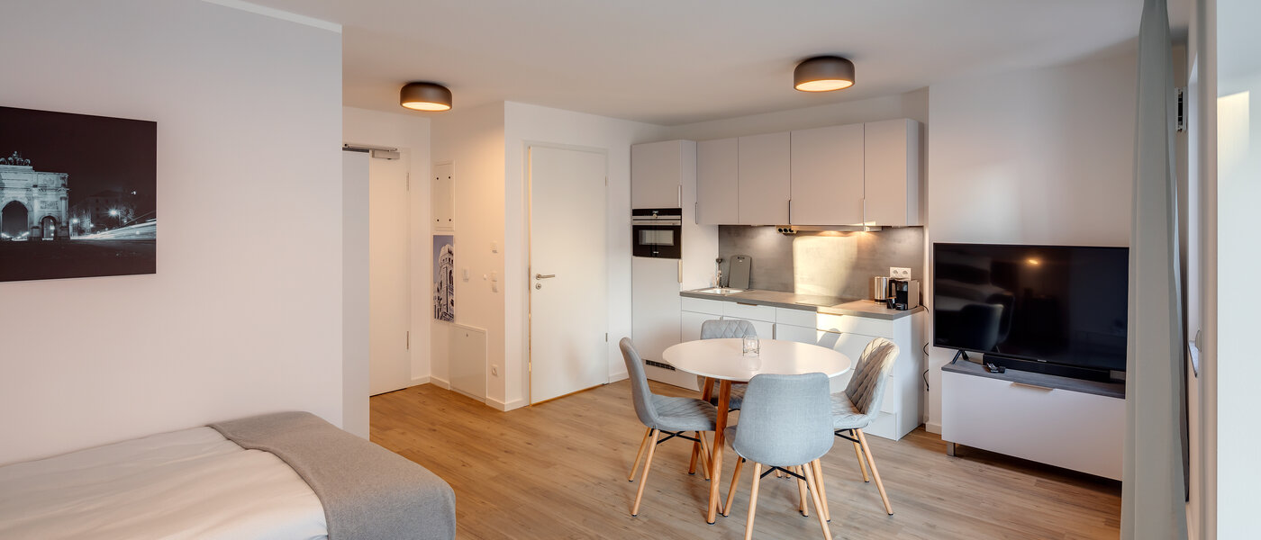 квартира München Milbertshofen 04 жилое пространство 11972