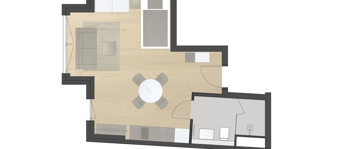 квартира München Milbertshofen 01 план этажа 11972