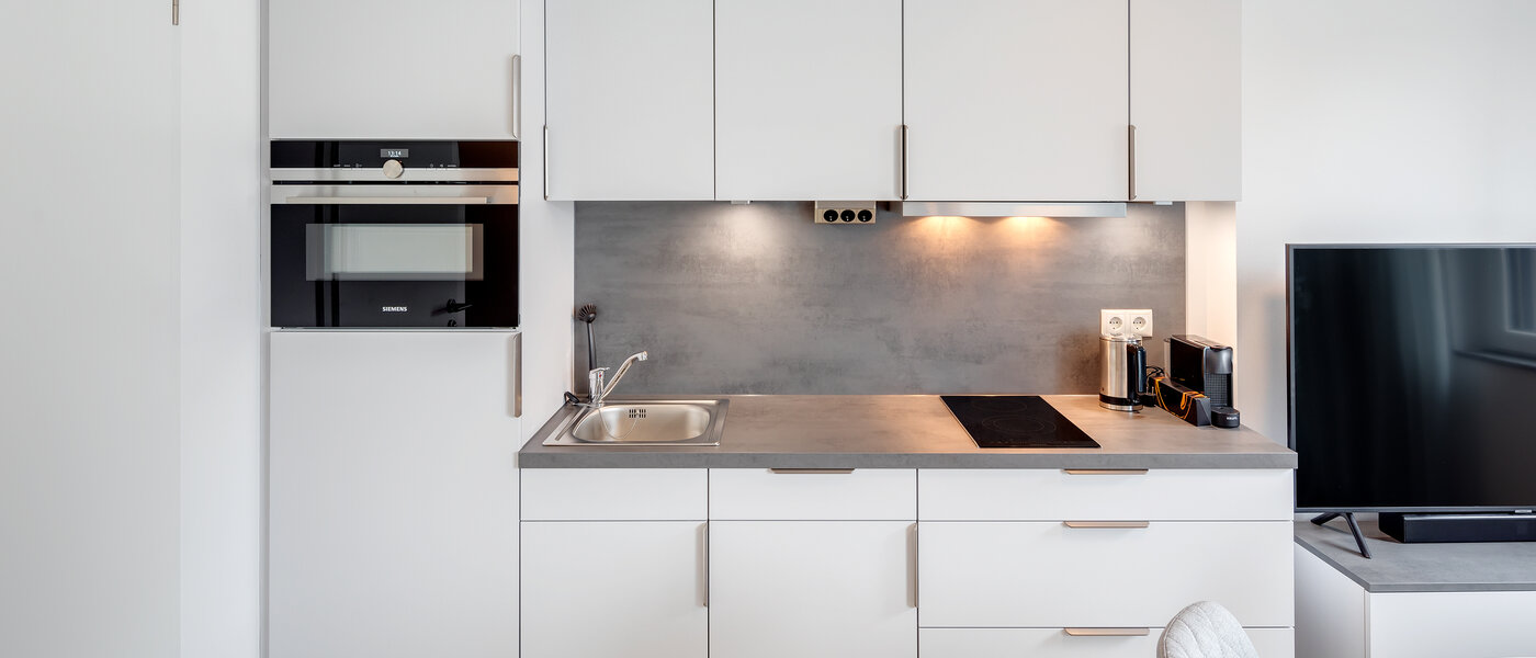 квартира München Milbertshofen 01 кухня 11976