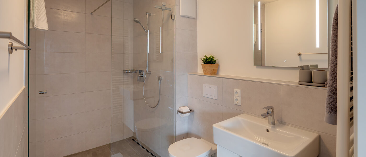 квартира München Milbertshofen 01 ванная комната 11976
