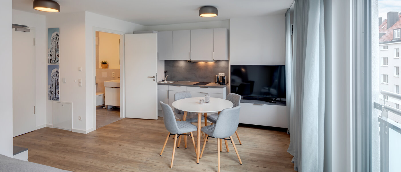 квартира München Milbertshofen 03 жилое пространство 11976