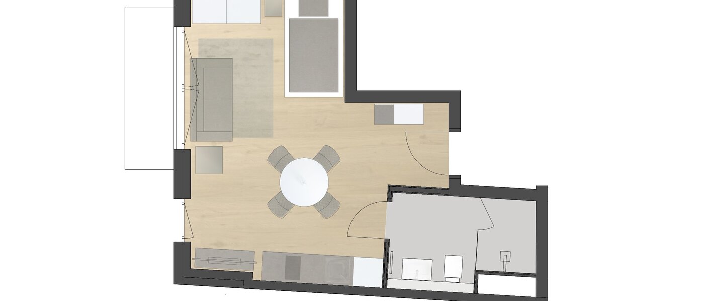 квартира München Milbertshofen 01 план этажа 11976