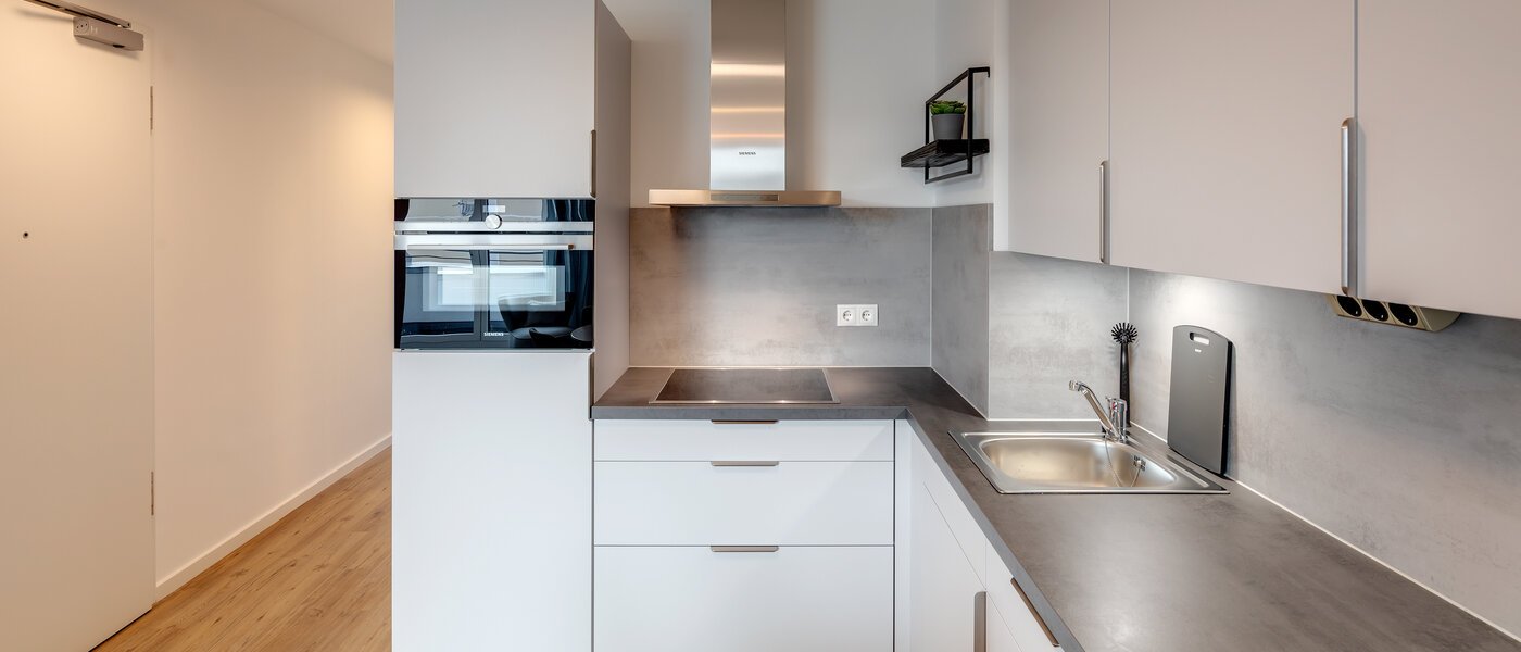 квартира München Milbertshofen 03 кухня 11977