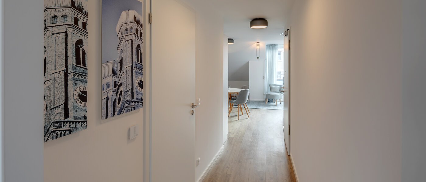 квартира München Milbertshofen 01 коридор 11977