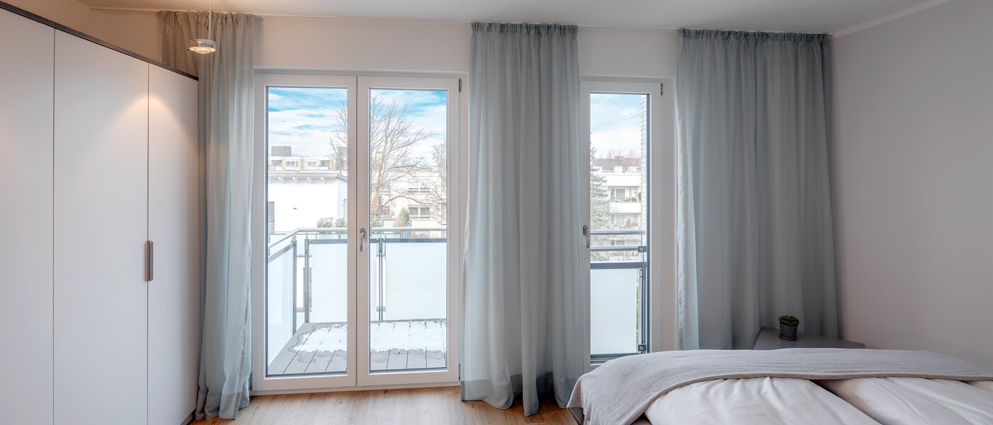 квартира München Milbertshofen 02 спальная комната 11977