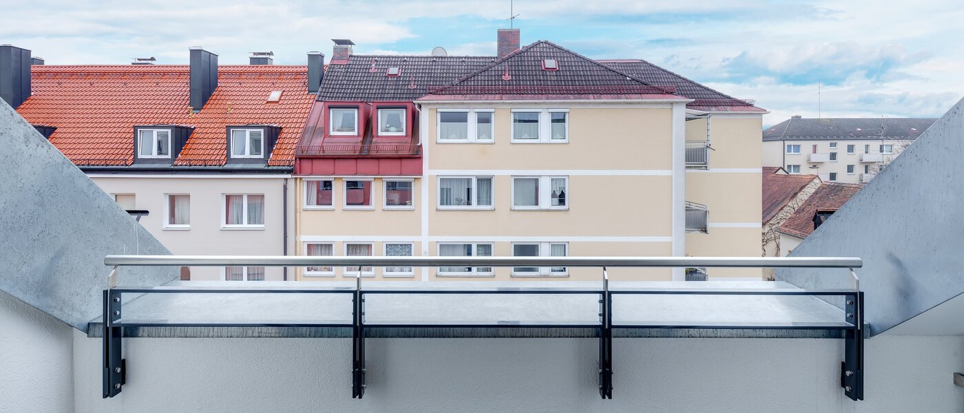 квартира München Milbertshofen 03 терраса с крышей 11977