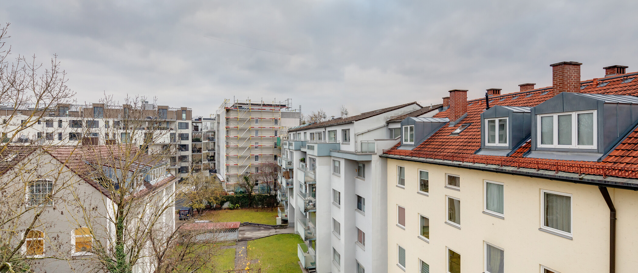 квартира München Milbertshofen 02 вид из окна 11984