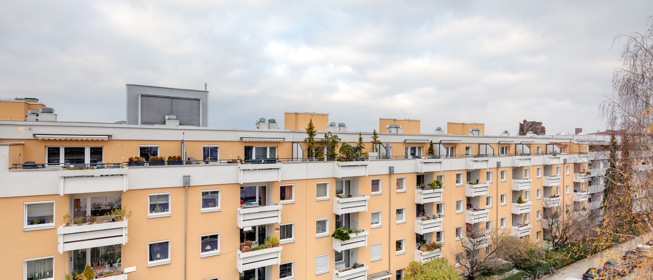 квартира München Milbertshofen 04 вид из окна 11984
