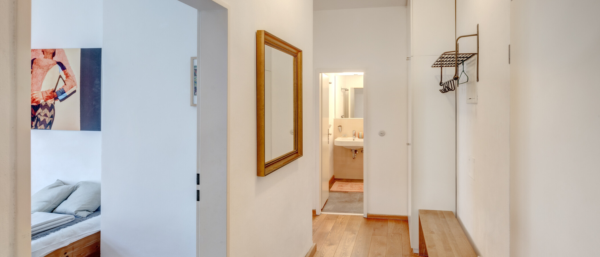 квартира München Haidhausen 01 коридор 12036