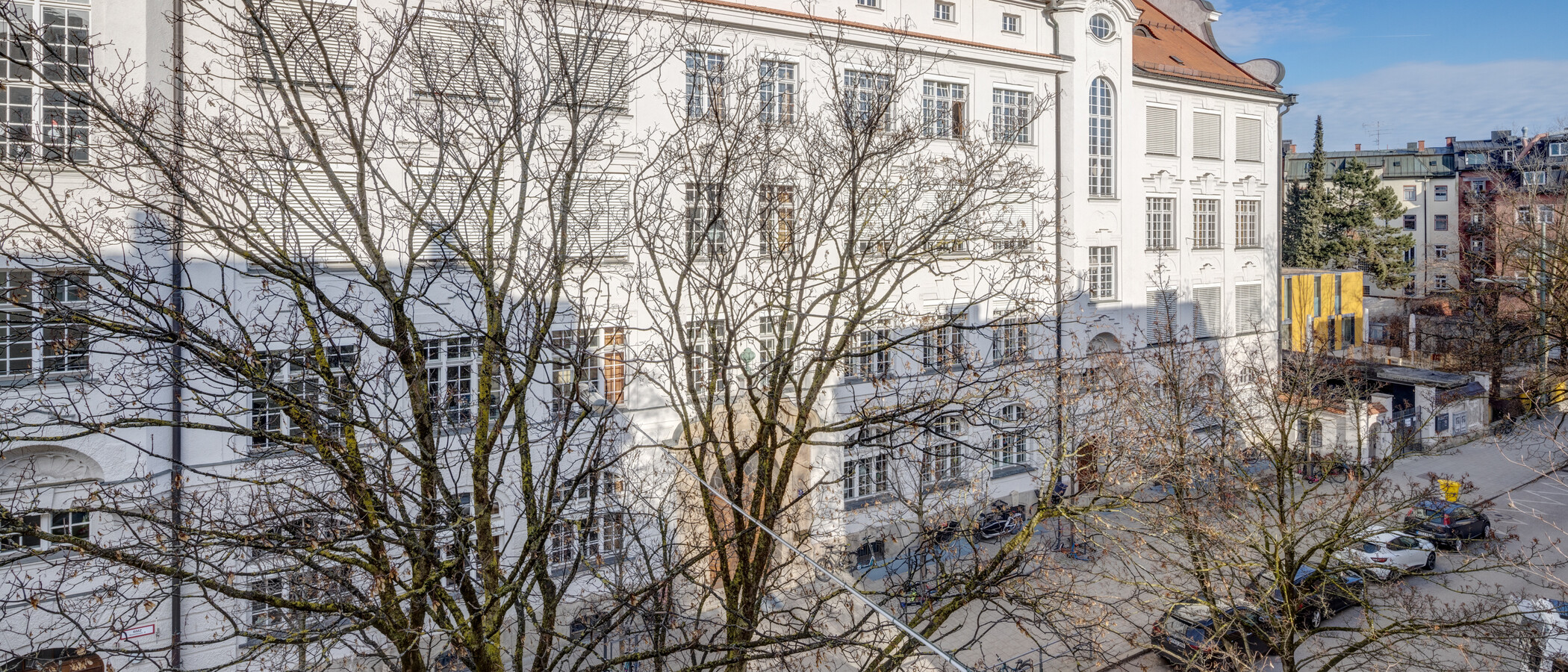 квартира München Haidhausen 01 вид из окна 12036