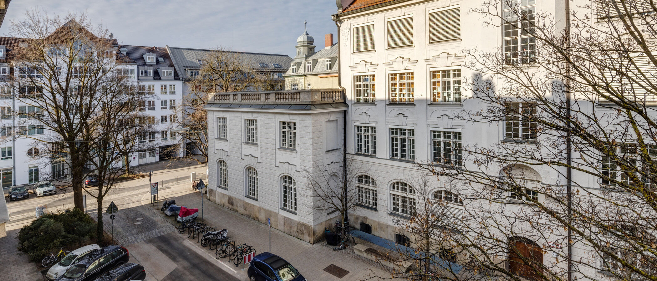 квартира München Haidhausen 02 вид из окна 12036