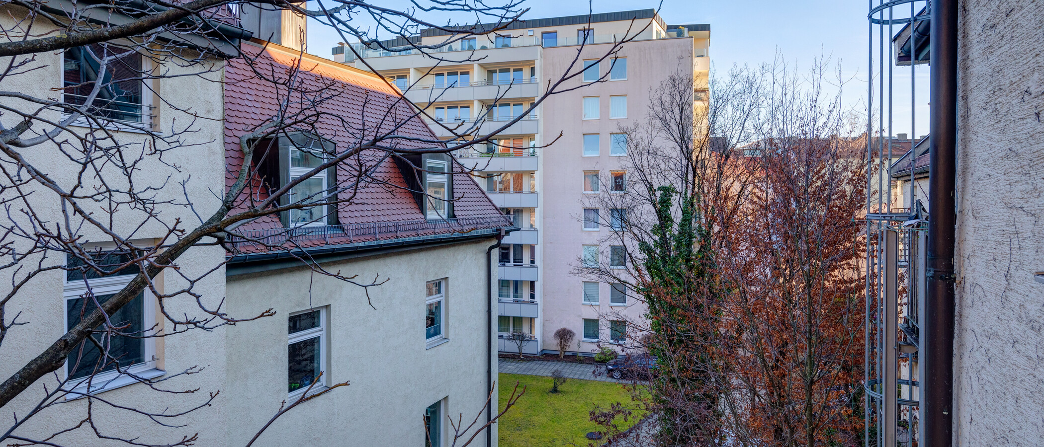 квартира München Haidhausen 04 вид из окна 12036