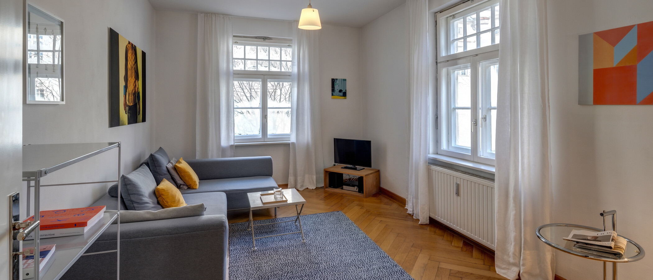 квартира München Haidhausen 01 гостиная 12036