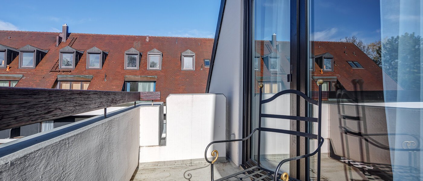 мансардная квартира München Oberföhring 02 балкон 1205