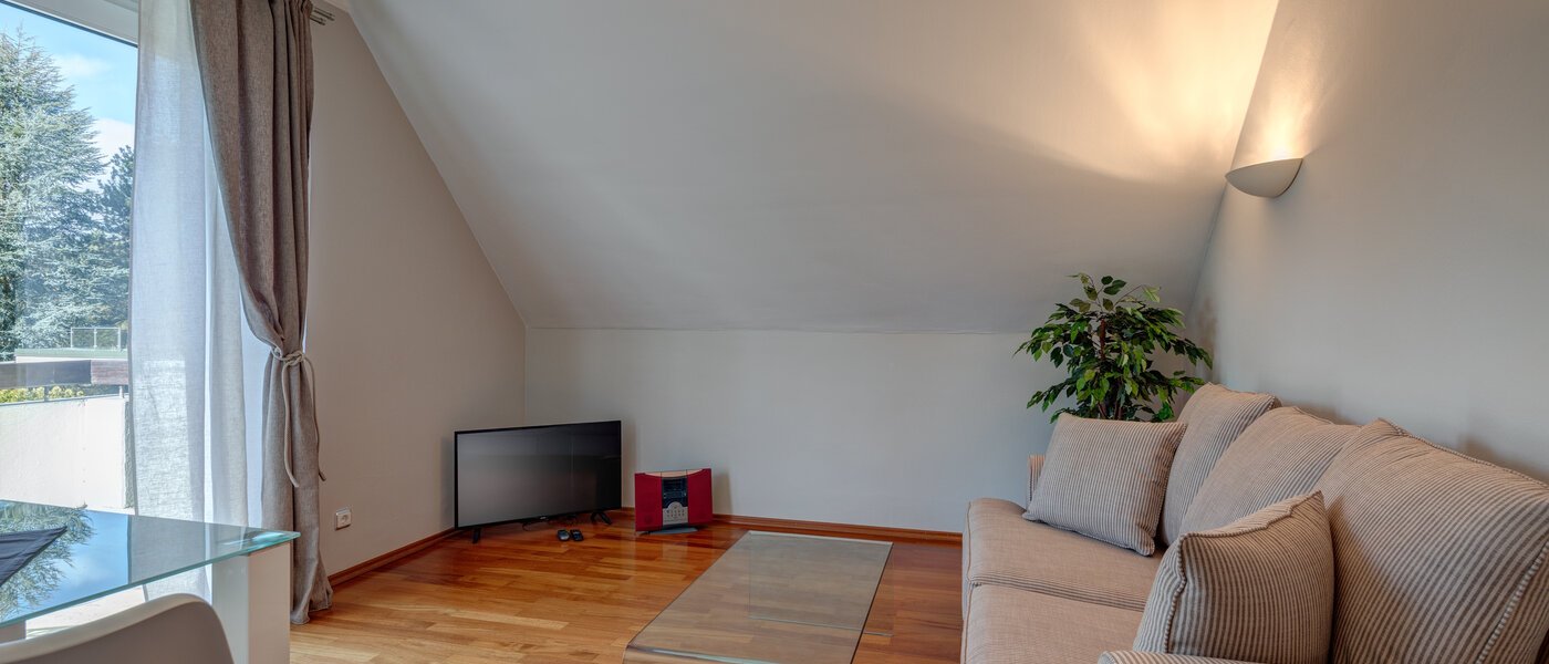 мансардная квартира München Oberföhring 03 гостиная 1205