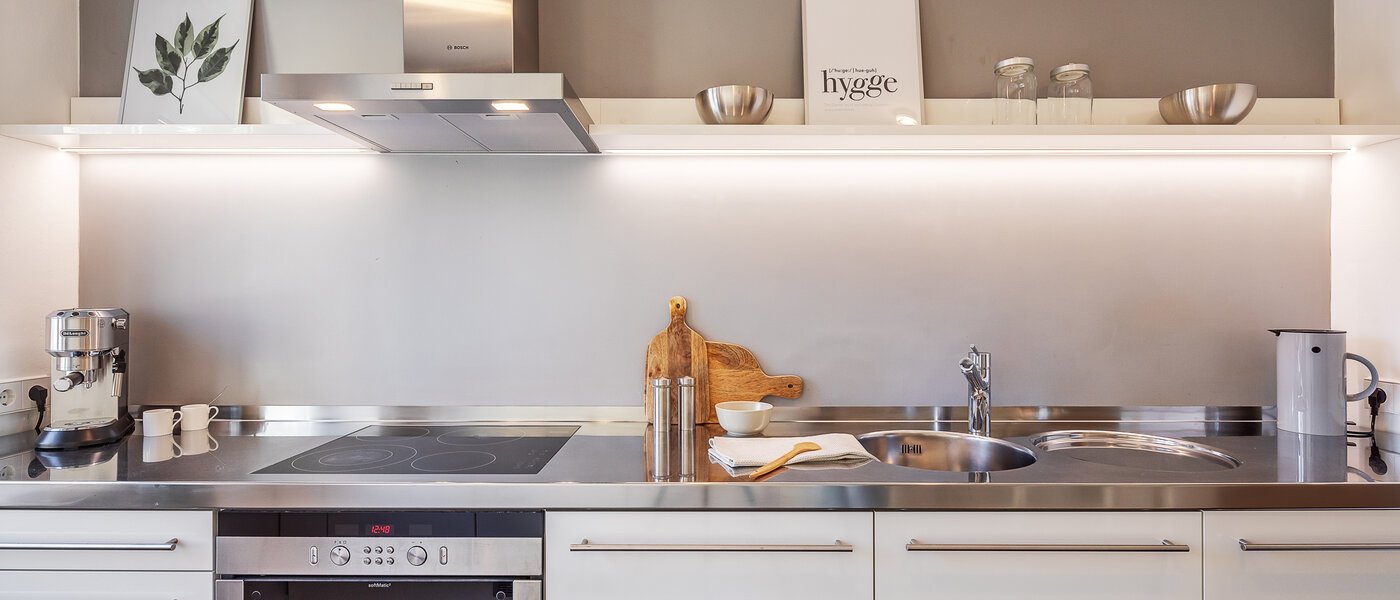 квартира München Schwabing 01 кухня 12071