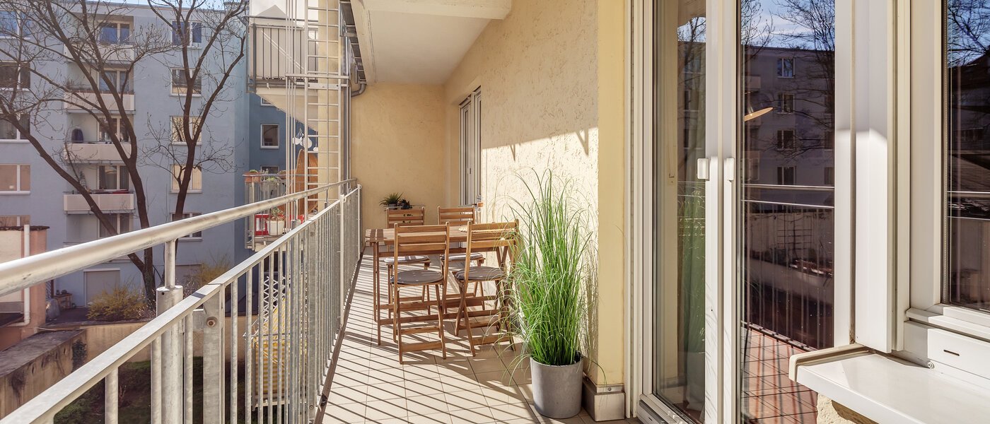 квартира München Schwabing 01 балкон 12071