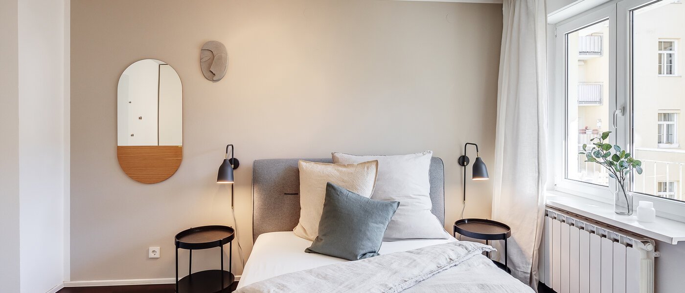 квартира München Schwabing 01 2-я спальная комната 12071