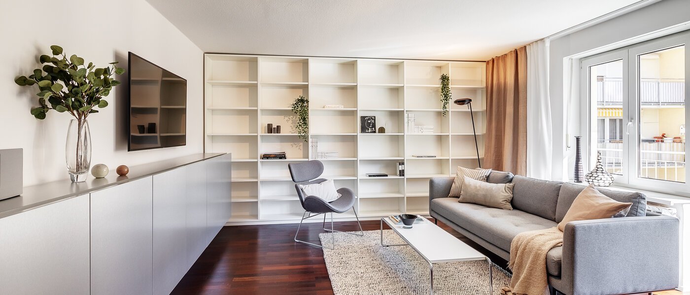 квартира München Schwabing 04 жилое пространство 12071