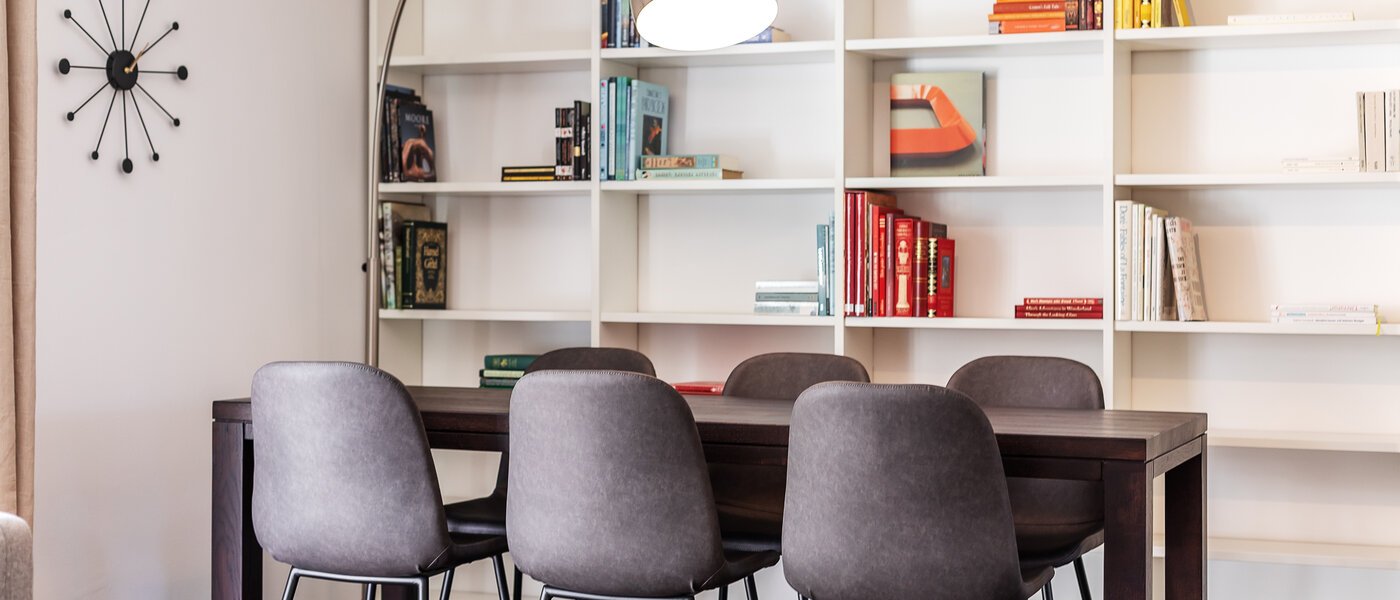 квартира München Schwabing 01 обеденная зона 12071