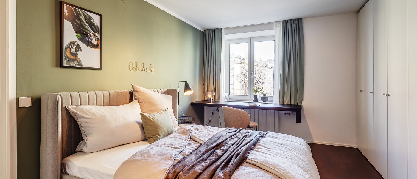 квартира München Schwabing 01 1-я спальная комната 12071