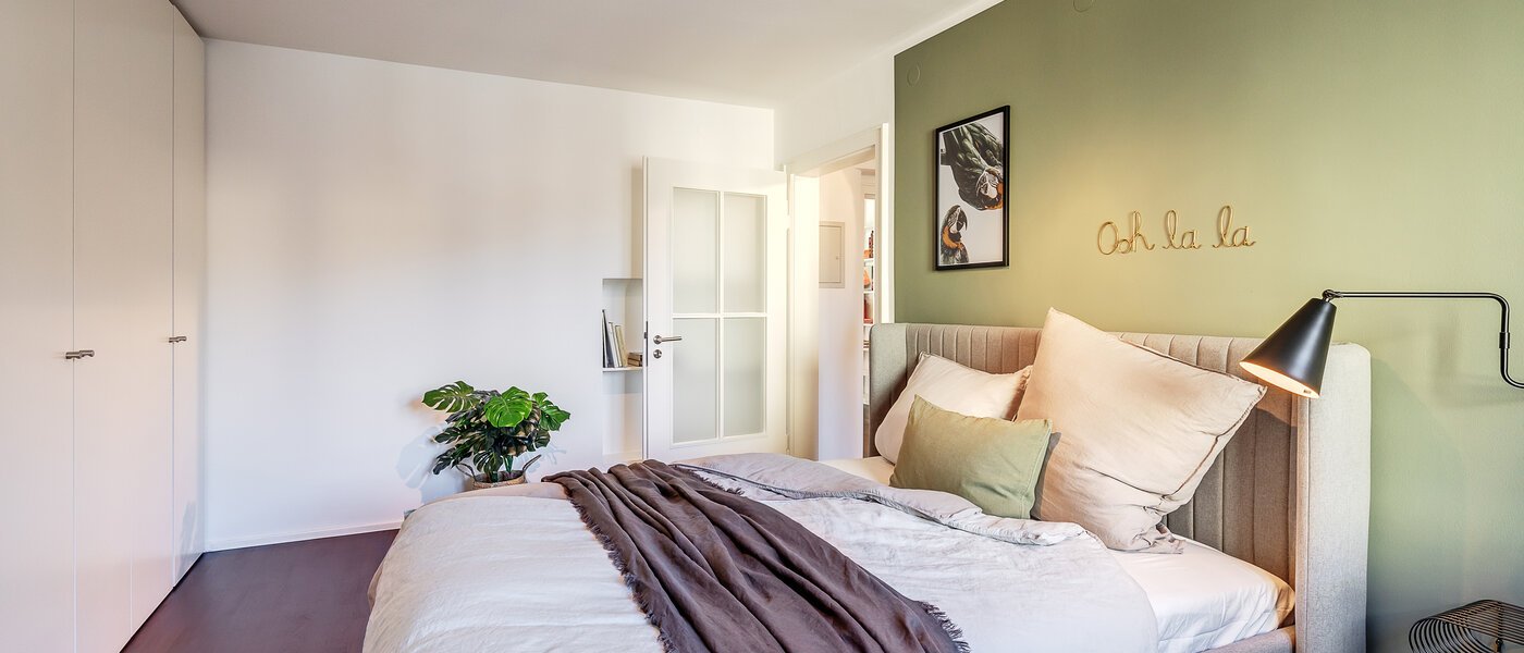 квартира München Schwabing 05 1-я спальная комната 12071