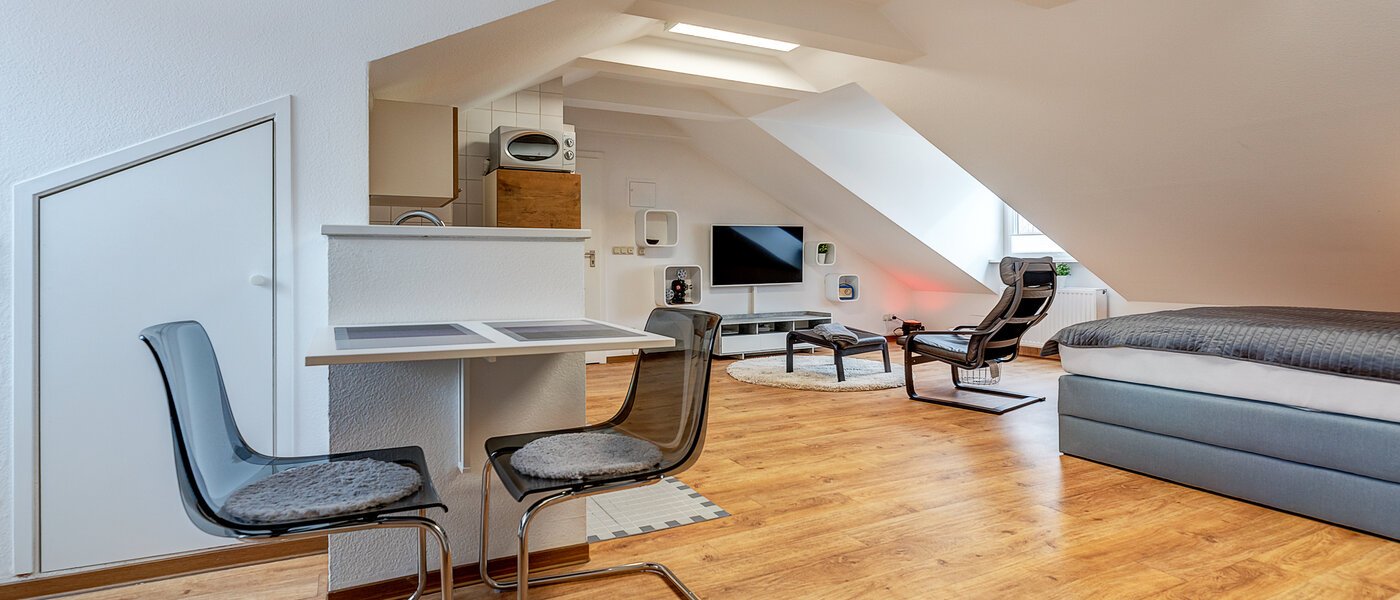 мансардная квартира München Au 01 жилое пространство 12102