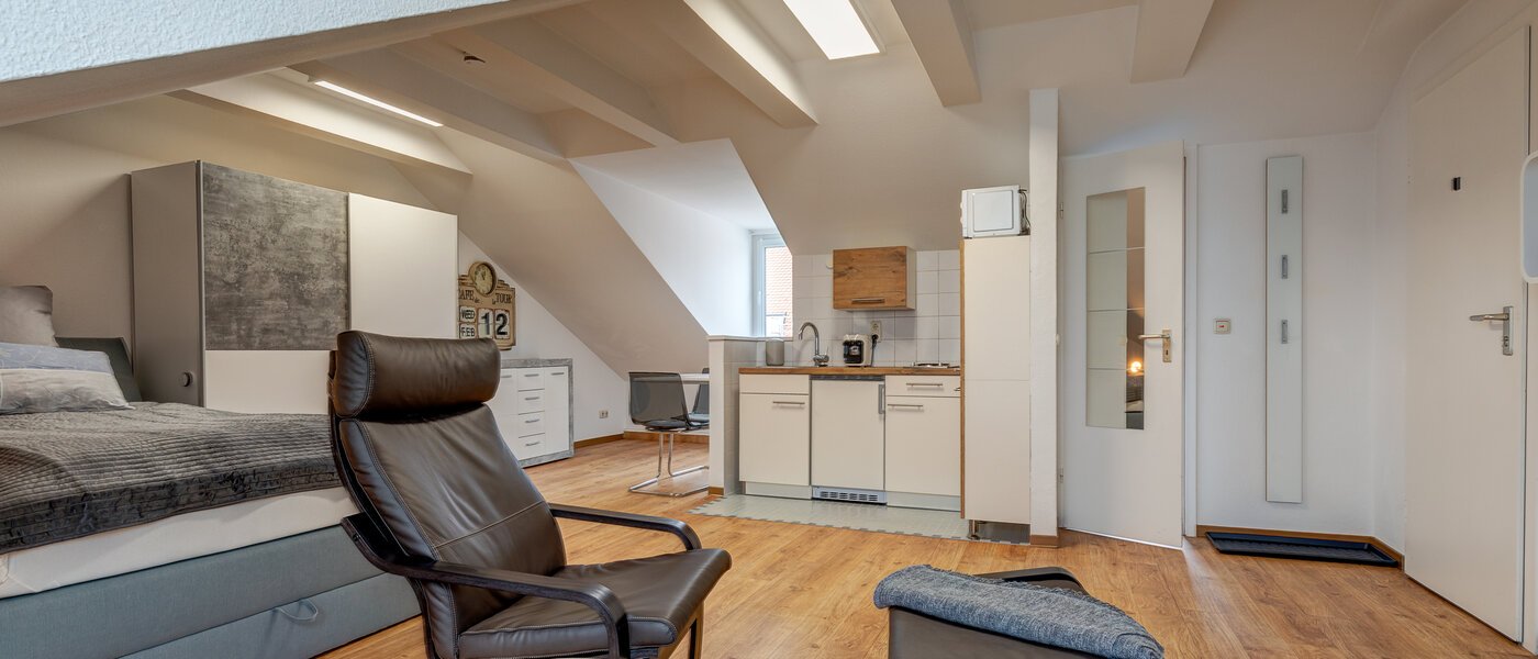 мансардная квартира München Au 04 жилое пространство 12102