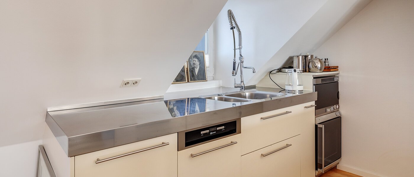 двухэтажная квартира München Ludwigsvorstadt 02 кухня 12126