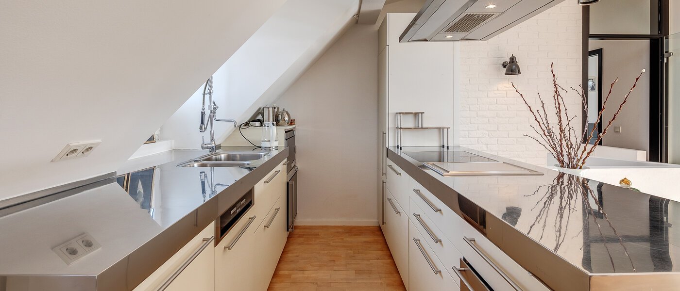 двухэтажная квартира München Ludwigsvorstadt 03 кухня 12126