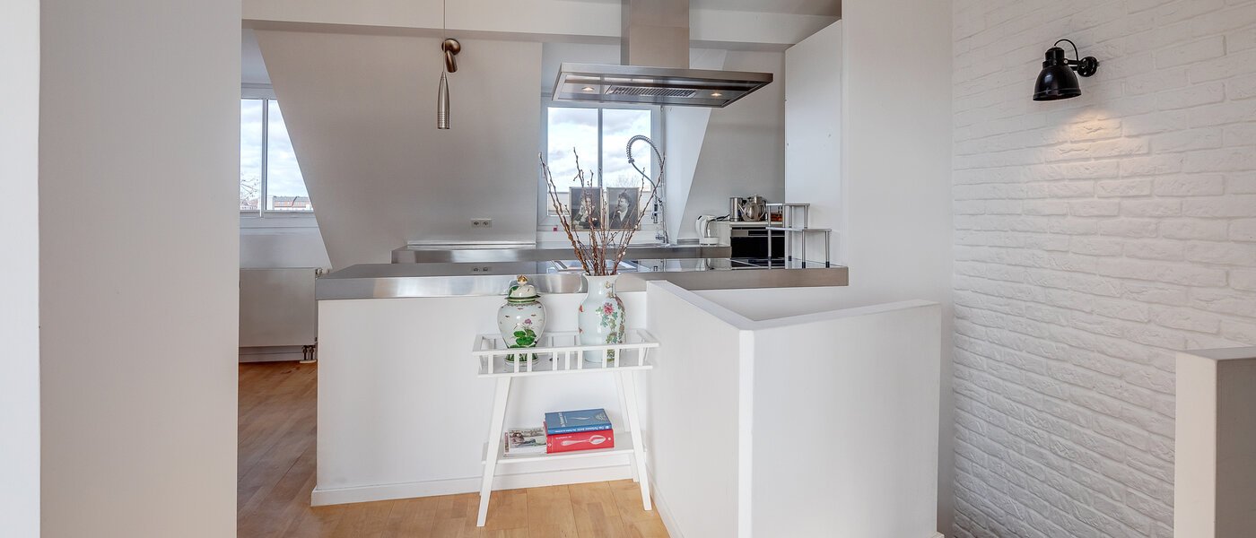 двухэтажная квартира München Ludwigsvorstadt 04 кухня 12126