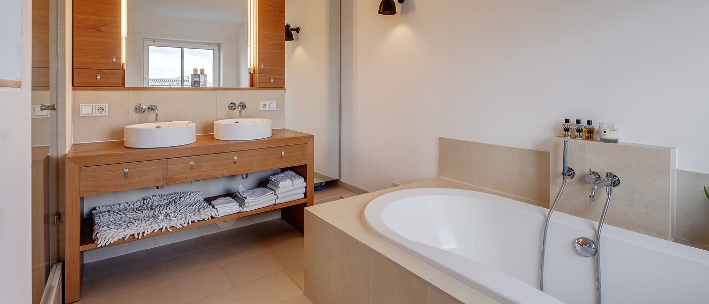 двухэтажная квартира München Ludwigsvorstadt 01 ванная комната 12126