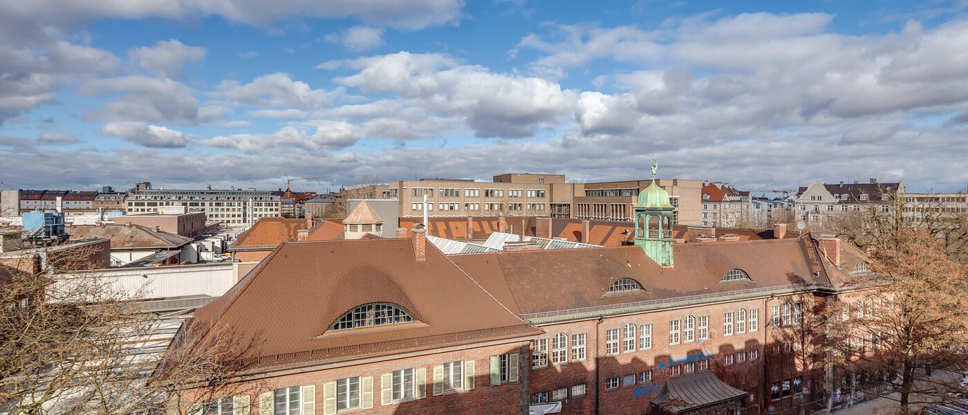 двухэтажная квартира München Ludwigsvorstadt 04 вид из окна 12126