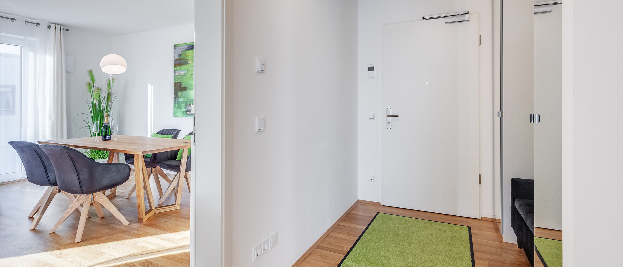 квартира München Aubing 02 коридор 12136