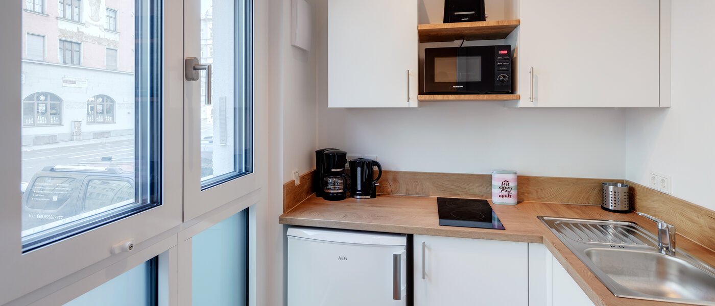 квартира München Haidhausen 02 кухня 12142