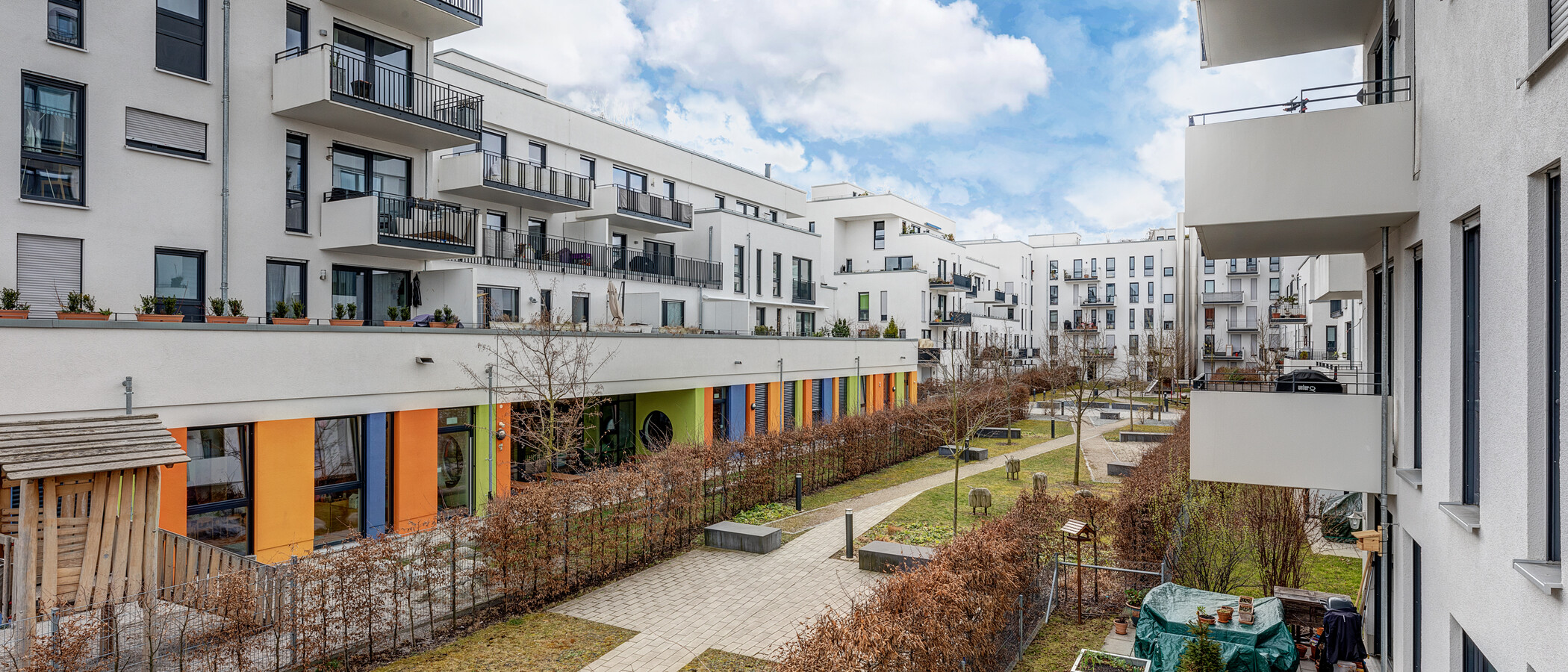 квартира München Giesing 01 вид из окна 12147
