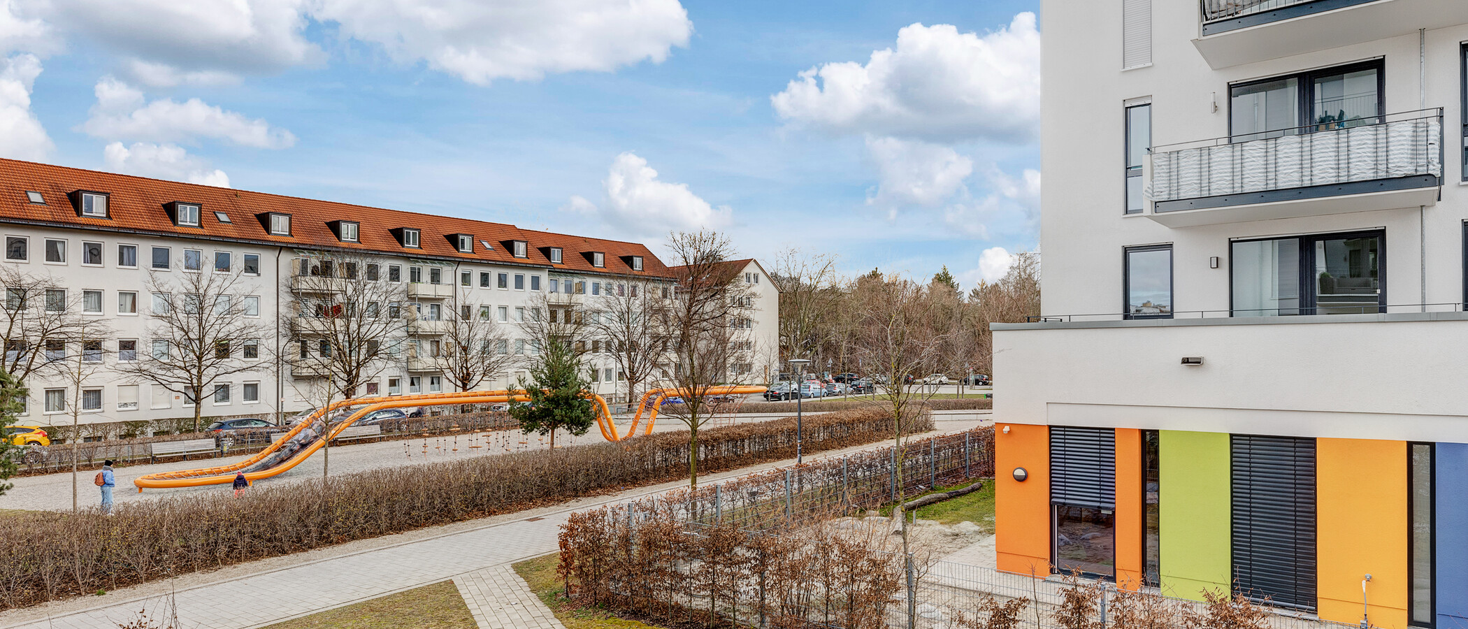 квартира München Giesing 02 вид из окна 12147