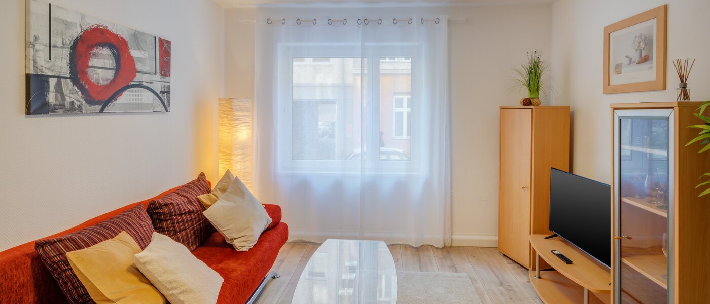 квартира München Maxvorstadt - Museumsviertel 01 гостиная 1215