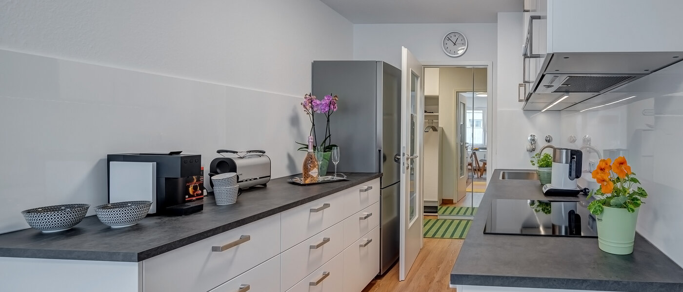 квартира München Neuhausen 01 кухня 12163