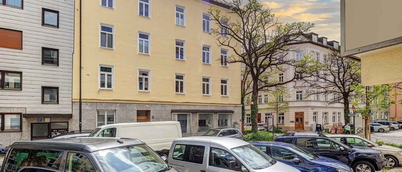 квартира München Neuhausen 02 вид из окна 12163