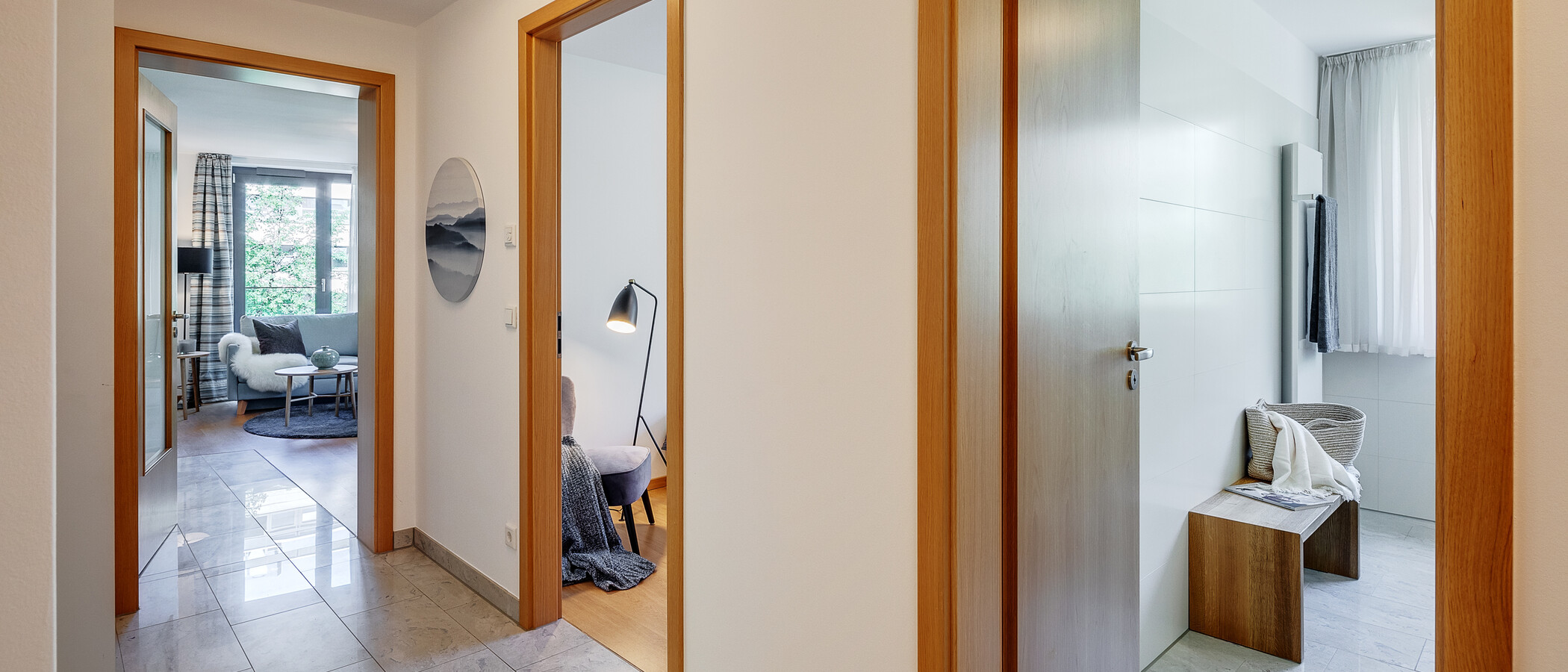 квартира München Schwabing-West 02 коридор 12170