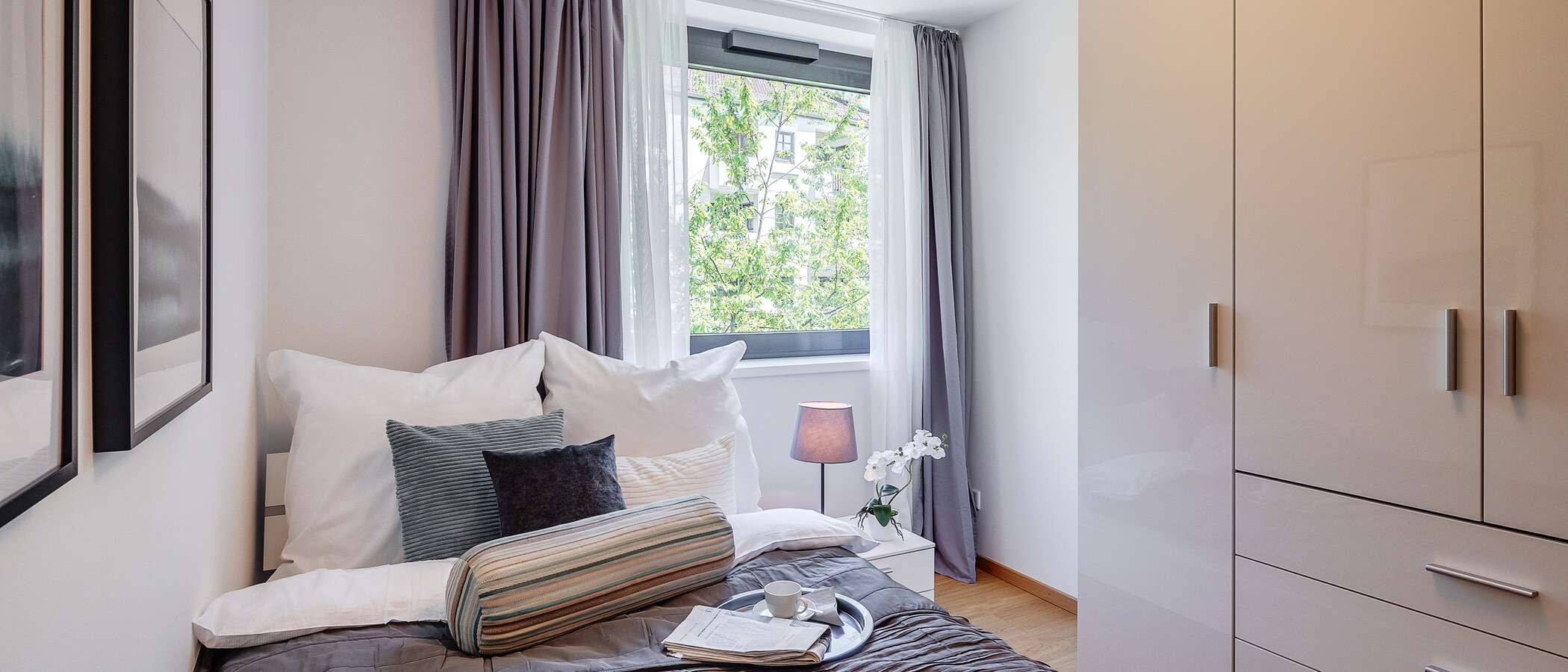 квартира München Schwabing-West 02 спальная комната 12170